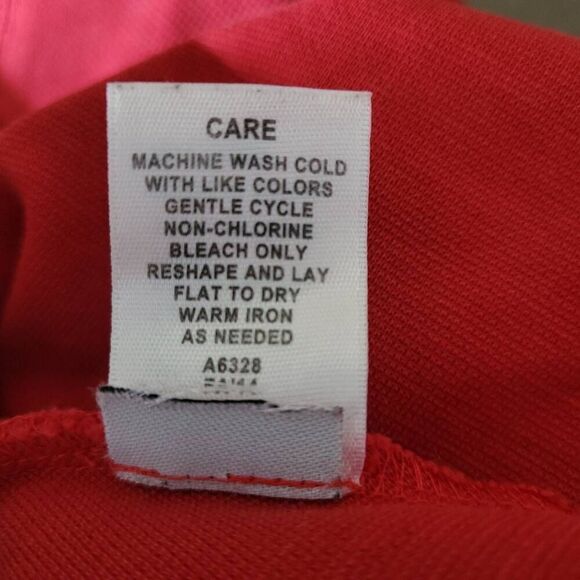 Madewell Women Wavelength Mini Skater Skirt Sz 0 Red Flare Flowy Preppy Feminine - Picture 6 of 6